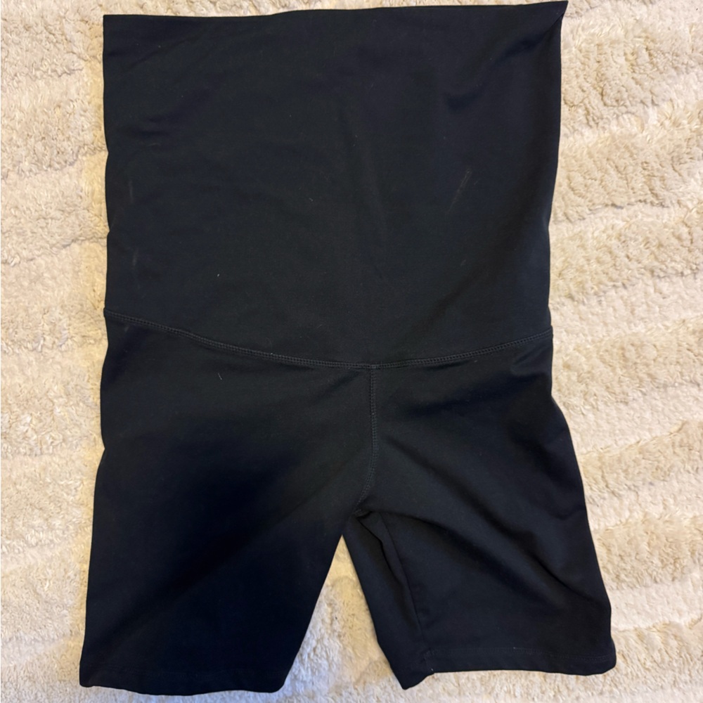 Kindred Bravely Black Maternity Athletic Shorts